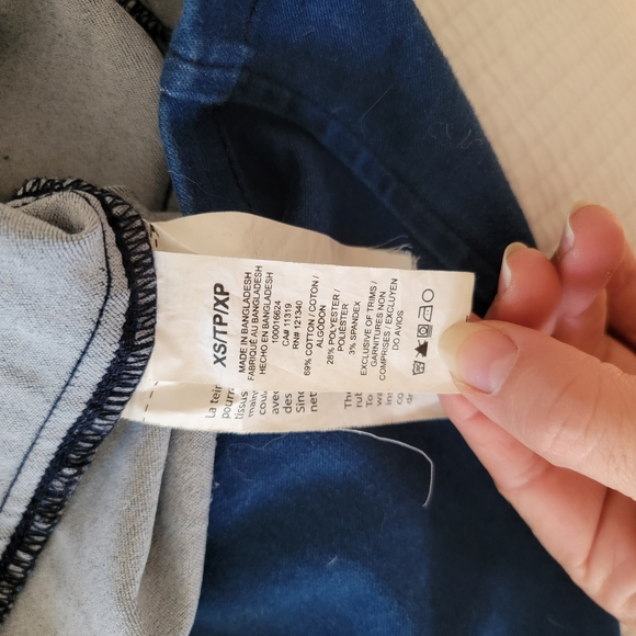 Short bleu jeans dress Dynamite - Picture 3 of 8